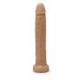Slim Beginner Dildo by Healthy Vibes (Natural, 5") - Small Dildo with Vein Texture is Perfect for First-Time Users or for Experimenting with Anal Play - With Suction Cup
