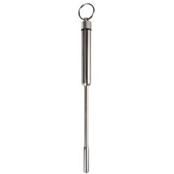 Stainless Steel Vibrating Urethral Sound(XLarge)