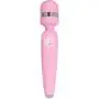 Pure Love Silicone Vibrating Wand and Personal Massager, Pink Color, Rechargeable and Multi-Speed with Swarovski Crystal Button, Quilted Handle, Adult Sex Toy, Body Massager Pure Love Silicone Vibrating Wand and Personal Massager, Pink Color, Rechargeable and Multi-Speed with Swarovski Crystal Button, Quilted Handle, Adult Sex Toy, Body Massager