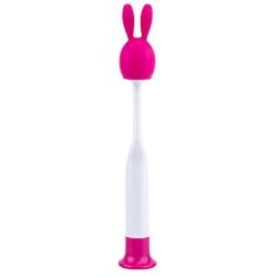 Screaming O Pop Rabbit Silicone Clitoral Vibe, Strawberry