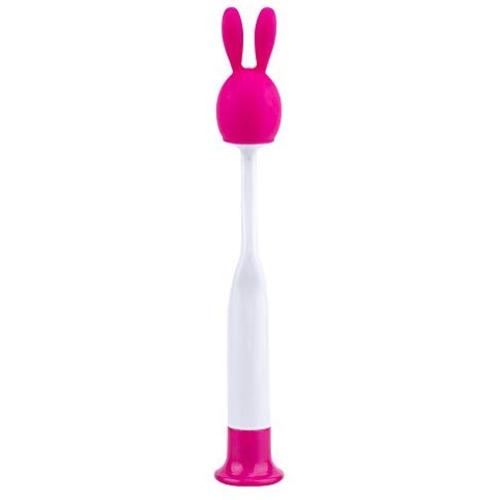 Screaming O Pop Rabbit Silicone Clitoral Vibe, Strawberry