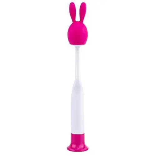 Screaming O Pop Rabbit Silicone Clitoral Vibe, Strawberry Screaming O Pop Rabbit Silicone Clitoral Vibe, Strawberry