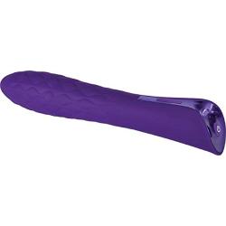 Adam and Eve Perfect Pulsating Waterproof Silicone Massager Purple