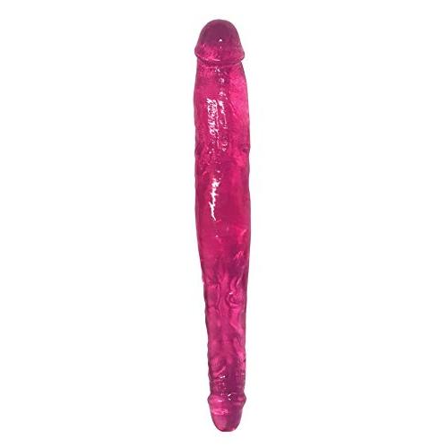 Curve Novelties Lollicock Sweet Slim Stick Double Dildo, Pink