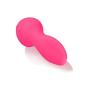 CalExotics Mini Marvels Marvelous Flicker – Silicone Waterproof Compact Vibrator – 10 Function Rechargeable Vibe – Adult Sex Toy Massager for Couples – Pink