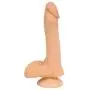 Wildfire Realistic Lifelike Dildo with Suction Cup Cyberskin Flexible CyberGlo Cock for Vaginal G-spot and Anal Play 5.75 Inch