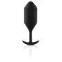 B-VIBE - Snug Plug 4 - Precision-Shaped, Snug & Comfortable Fit Plug That Provides A Sensual Feeling of Fullness (Insertable Size: 13.3 cm / 5.2 in x 4.4 cm / 1.7 - Weight: 257 Grams - Color: Black)