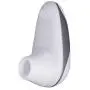 Womanizer Starlet Clitoral Massager for Woman Sucking Stimulation with 4 Levels (Snow) Include Exclusive Lubricant