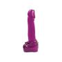 Doc Johnson Classic - The Great American Challenge - 15" Long and 2.9" Wide - Massive 9.1" Girth - Great for Size Queens - Dildo - Purple