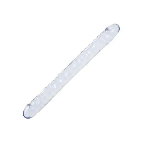 Doc Johnson Crystal Jellies - Double Dong -18 Inch - Double Sided Dildo - Clear Doc Johnson Crystal Jellies - Double Dong -18 Inch - Double Sided Dildo - Clear