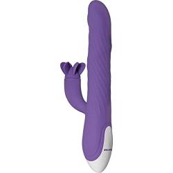 Tilt-O-Whirl Spinning Clitoral Stimulator Rabbit Dual Vibrator