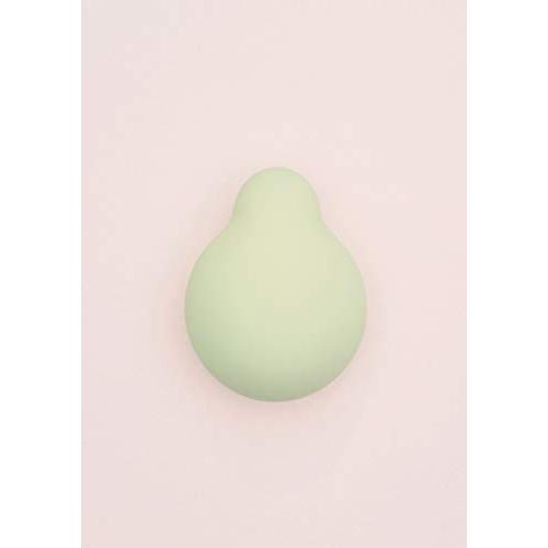 iroha MIDORI Women Vibrator, Rechargeable Intimate Massager,  Water-Resistant Soft Silicone Personal Toy, ihm-02 Green
