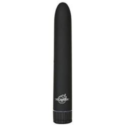 Doc Johnson Black Magic - 7 Inch Multi-Speed Vibrator - Velvet Touch ABS Plastic - Waterproof - Classic Shape - Black