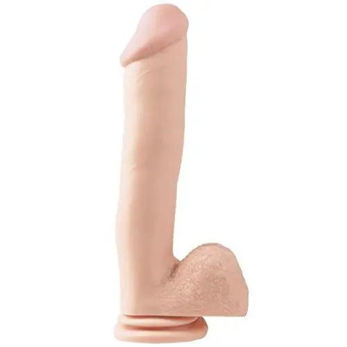 Pipedream Basix 12" Dong W/suction Flesh Pipedream Basix 12" Dong W/suction Flesh