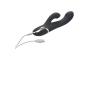 Evolved Novelties Rechargeable Silicone Extreme Rumble Rabbit Vibrator Black