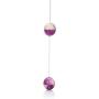 CalExotics Duotone Balls - Ben Wa Vaginal Kegel Weights - Pelvic Floor Exercise - Adult Sex Toys - Purple/White