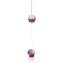 CalExotics Duotone Balls - Ben Wa Vaginal Kegel Weights - Pelvic Floor Exercise - Adult Sex Toys - Purple/White