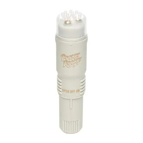 Doc Johnson The Original Pocket Rocket - Powerful, Quiet, Compact, Reliable, Simple Yet Safisfying, Discreet Vibrator - Targeted Clitoral Massager - White - Made in Japan Doc Johnson The Original Pocket Rocket - Powerful, Quiet, Compact, Reliable, Simple Yet Safisfying, Discreet Vibrator - Targeted Clitoral Massager - White - Made in Japan