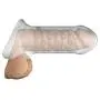 Doc Johnson OptiMALE - ULTRASKYN Extender with Ball Strap - Thick, Frost Doc Johnson OptiMALE - ULTRASKYN Extender with Ball Strap - Thick, Frost