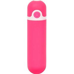 Pure Love Rechargeable Vibrating Bullet Pink, Waterproof, Multispeed & Multifunction, Adult Sex Toy