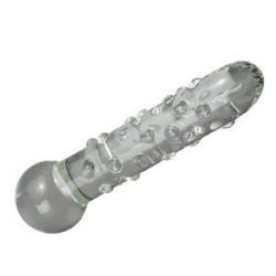 Master Series The Ram Glass Dildo, 12 Inch
