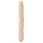 Doc Johnson Jr. Double Header Veined Bender Dildo, 12 Inches