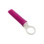 Doc Johnson iVibe Select - iPlease - Powerful 20 Function Vibrator with Silicone Grip Ring - Quiet Motor, Small Size, Waterproof, USB Rechargeable - Pink/White
