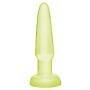 Basix Beginners Butt Plug, Glow In The Dark