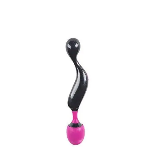 Adrien Lastic Symphony Wand Massager, Neon Pink/Black, 8.25 Inch Adrien Lastic Symphony Wand Massager, Neon Pink/Black, 8.25 Inch