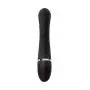 Evolved Novelties Rechargeable Silicone Extreme Rumble Rabbit Vibrator Black
