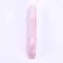 RSkull Massage Wand for Acupuncture Therapy Pointed Stick Treatment Gua Sha Scraping Tool, 100% Natural Rose Quartz Cambered QuartzJade Massage Wand Stone 1 Pcs (Rose Quartz)