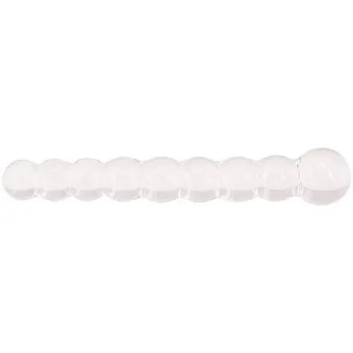 Eastern Delights 9 Beads Pleasure Wand Anal Trainer, 8.8 Inches Glass Massager Stick Clear Eastern Delights 9 Beads Pleasure Wand Anal Trainer, 8.8 Inches Glass Massager Stick Clear