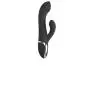 Evolved Novelties Rechargeable Silicone Extreme Rumble Rabbit Vibrator Black
