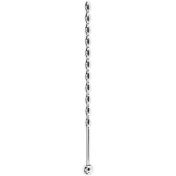 Eastern Delights Elite Stainless Steel Beads Urethral Plug, Small