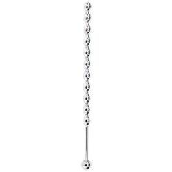 Eastern Delights Elite Stainless Steel Beads Urethral Plug, Large