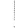 Eastern Delights Elite Stainless Steel Beads Urethral Plug, Large
