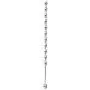 Eastern Delights Elite Stainless Steel Beads Urethral Plug, Large