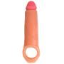 Curve Novelties 2 Inch Penis Enhancer with Ball Strap Flesh