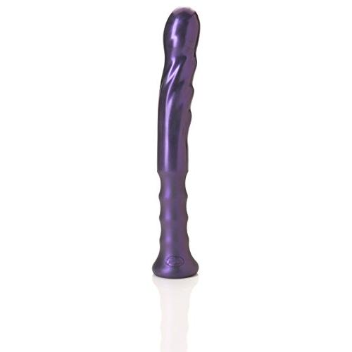Tantus Goddess - Ultra-Premium Silicone Handle Dildo - Midnight Purple