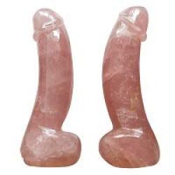 lgw crystal Natural Quartz Massage Wand.Rose Quartz Massage Wand. Light Pink Massage Wand (Rose Quarte)