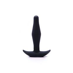 Tantus Little Flirt - Ultra-Premium Silicone Anal Butt Plug - Black