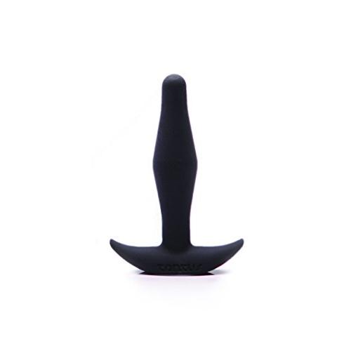 Tantus Little Flirt - Ultra-Premium Silicone Anal Butt Plug - Black