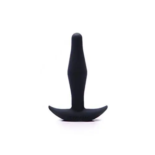 Tantus Little Flirt - Ultra-Premium Silicone Anal Butt Plug - Black Tantus Little Flirt - Ultra-Premium Silicone Anal Butt Plug - Black