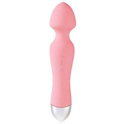 LESIGE Personal Wand Massager, G Spot Vibrator Waterproof Dildo Clitoral Anal Stimulator with Strong Vibrating & Heating Function, USB Rechargeable Cordless Massager Stick Sex Toy for Women Men