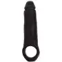 Curve Novelties 2 Inch Penis Enhancer with Ball Strap Black Curve Novelties 2 Inch Penis Enhancer with Ball Strap Black