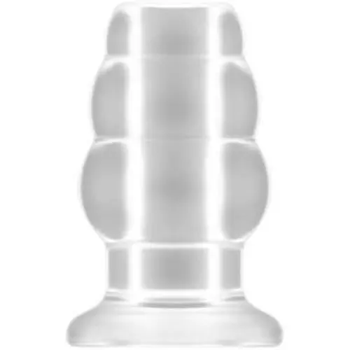 Number 50 Medium Hollow Tunnel Butt Plug 4 Inch Translucent Number 50 Medium Hollow Tunnel Butt Plug 4 Inch Translucent