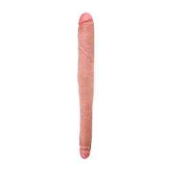 Pipedream King Cock Tapered Double, Flesh, 16 Inch