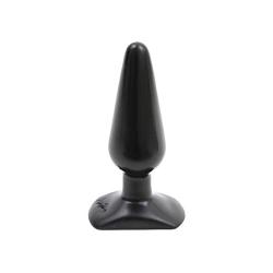 Doc Johnson Classic Butt Plug, Medium, Black