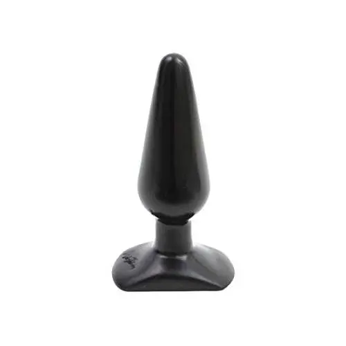 Doc Johnson Classic Butt Plug, Medium, Black Doc Johnson Classic Butt Plug, Medium, Black