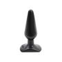 Doc Johnson Classic Butt Plug, Medium, Black